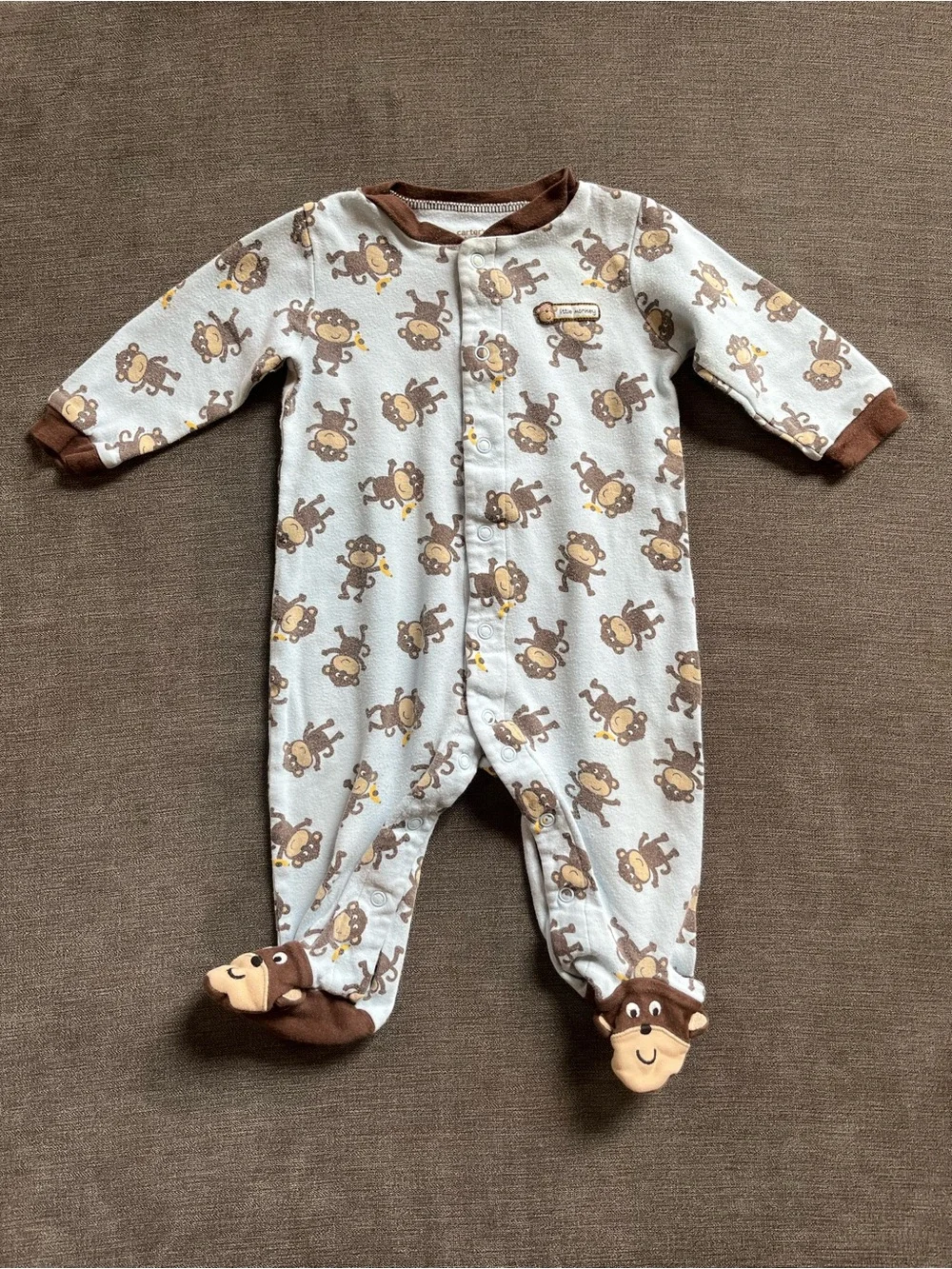 Carter’s Baby Boy’s 6-9 Month Footie Pajamas
